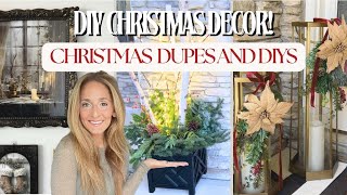 CHRISTMAS DIY DECOR! | MORE DUPES AND EASY DIYS | VINTAGE INSPIRED CHRISTMAS