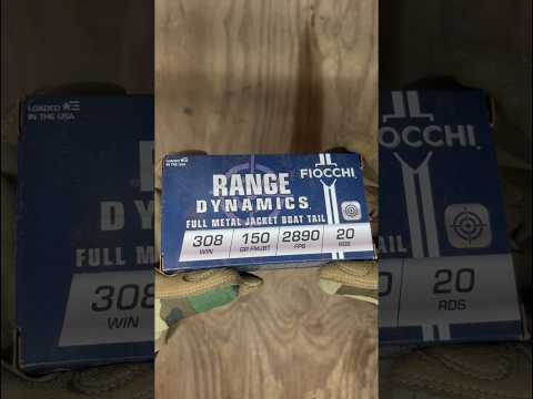 Fiocchi Range Dynamics .308 Win 150gr FMJ