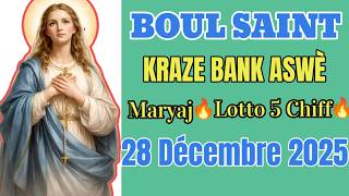 Boul Bolet Saint Ak Maryaj Kraze Bank Aswè 28 Decembre 2025 #boulsaint #tchala #bolet