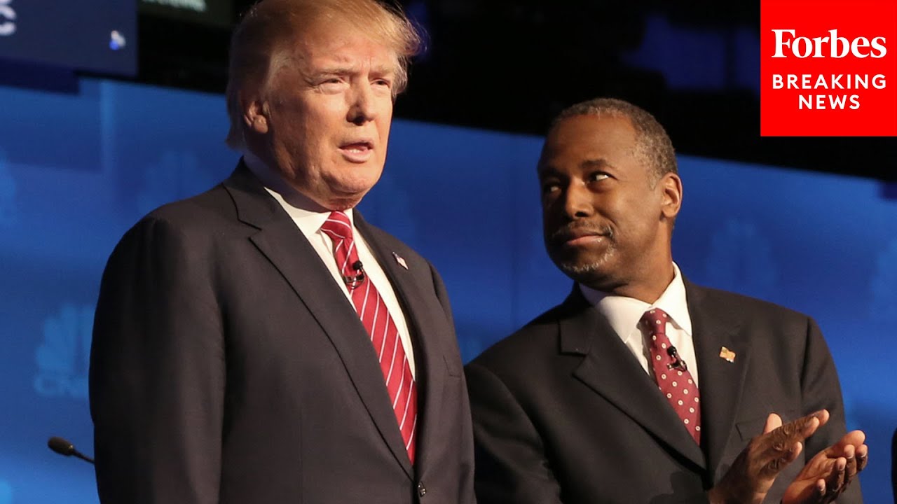 'He Came & Stood Beside Me': Ben Carson Recalls Kind Trump's Kind 2016 Debate Moment At Faith Event