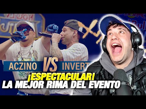 UNEXPECTED BATTLE BETWEEN ACZINO AND INVERT WITH THE BEST RHYME OF THE 20TH ANNIVERSARY RB BATTLE...