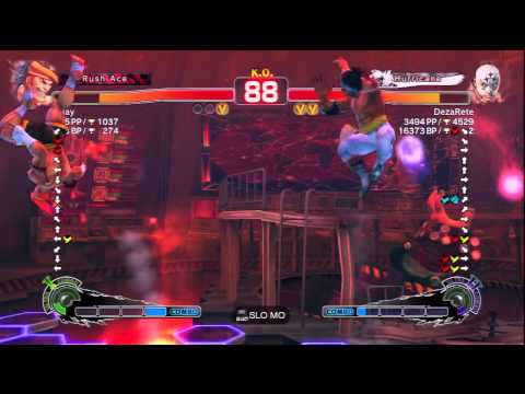 i96jay (Adon) Vs DezaRete (El Fuerte) SSF4 AE Ranked Matches - PSN