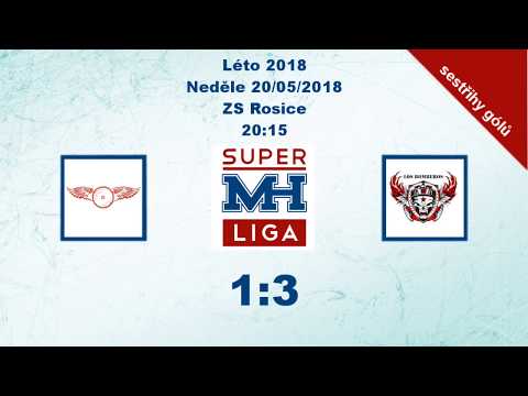 MH Superliga (Léto 2018) Red Wheels vs. Los Bomberos 1:3 - sestřih gólů