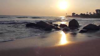 preview picture of video 'Sunrise Sonnenaufgang Trincomalee Sri Lanka Baldaeus'