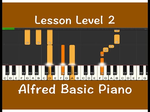 Alfred Basic Piano Lesson 2, P27, Fun Learning Piano Beginner, Online Piano Lessons, Video Course