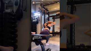 モデル TikToker 羽柴なつみ (@na0912mi) ジム トレーニング動画 #shorts
