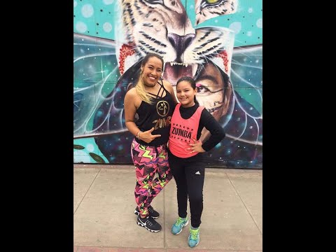 FALDITA Leslie Shaw, Mau y Ricky -  ZIN ASHLEY BERNAL ZUMBA