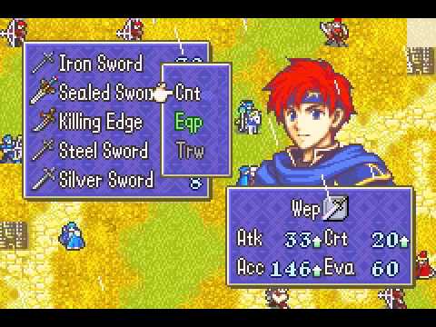Fire Emblem 6  Roy Healing with SoS