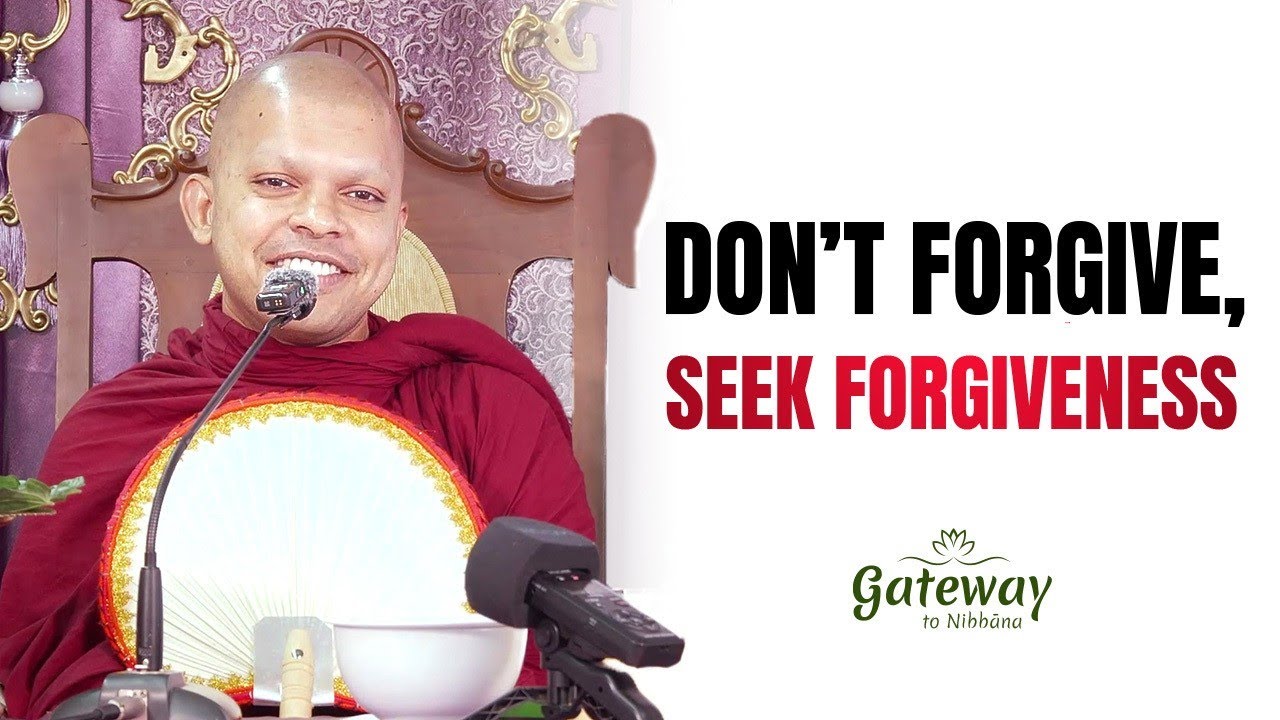 Don't Forgive, Seek Forgiveness