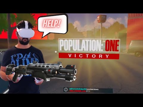 First Time Playing Population One And this happened.... (watch until the end)