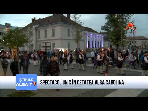 SPECTACOL UNIC ÎN CETATEA ALBA CAROLINA