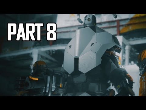 Quantum Break Gameplay Walkthrough Part 8 - Monarch Juggernaut Boss (Xbox One)