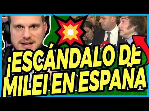 MILEI NO ESPERABA LO QUE PASÓ EN ESPAÑA 