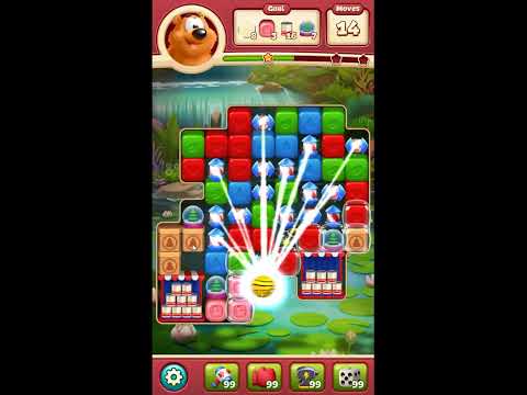 Toon Blast Level 7143 - NO BOOSTERS 🐻🐺🐱 | SKILLGAMING ✔️