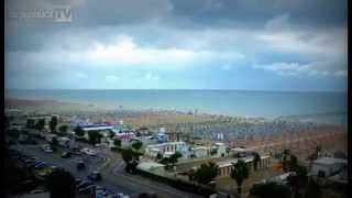 preview picture of video 'La Nuova Rimini - Tempesta di Sabbia in Time Lapse'