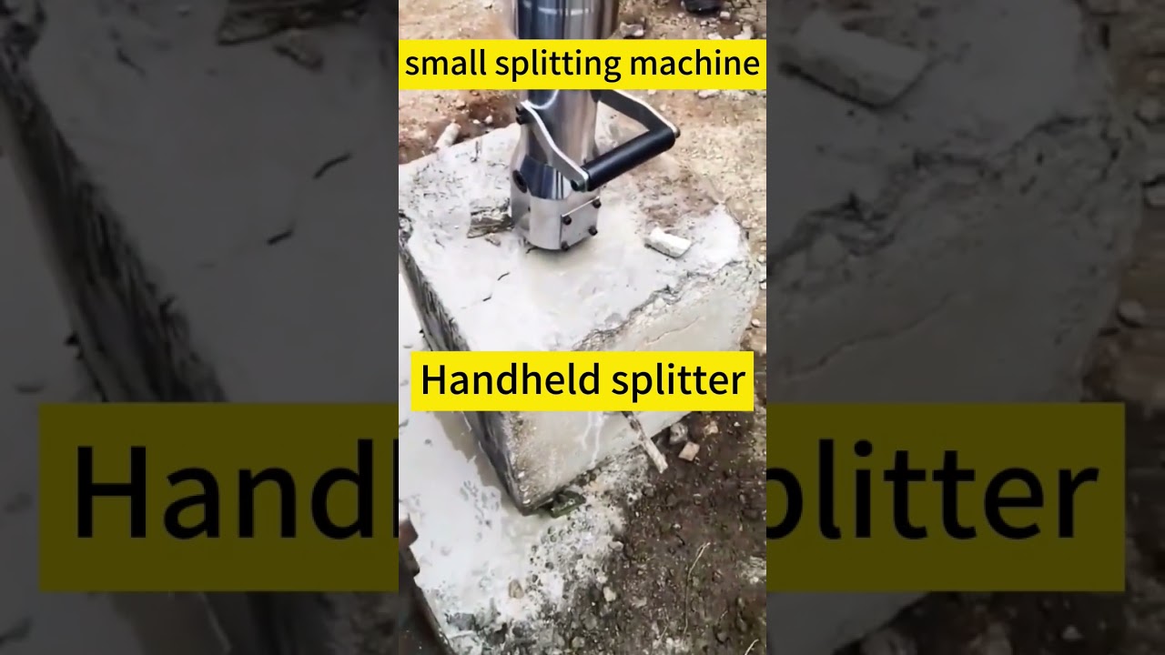 Rilong Brand Handheld Small Hydraulic Rock Splitter Manufacturer #smallrocksplitter #rocksplitter