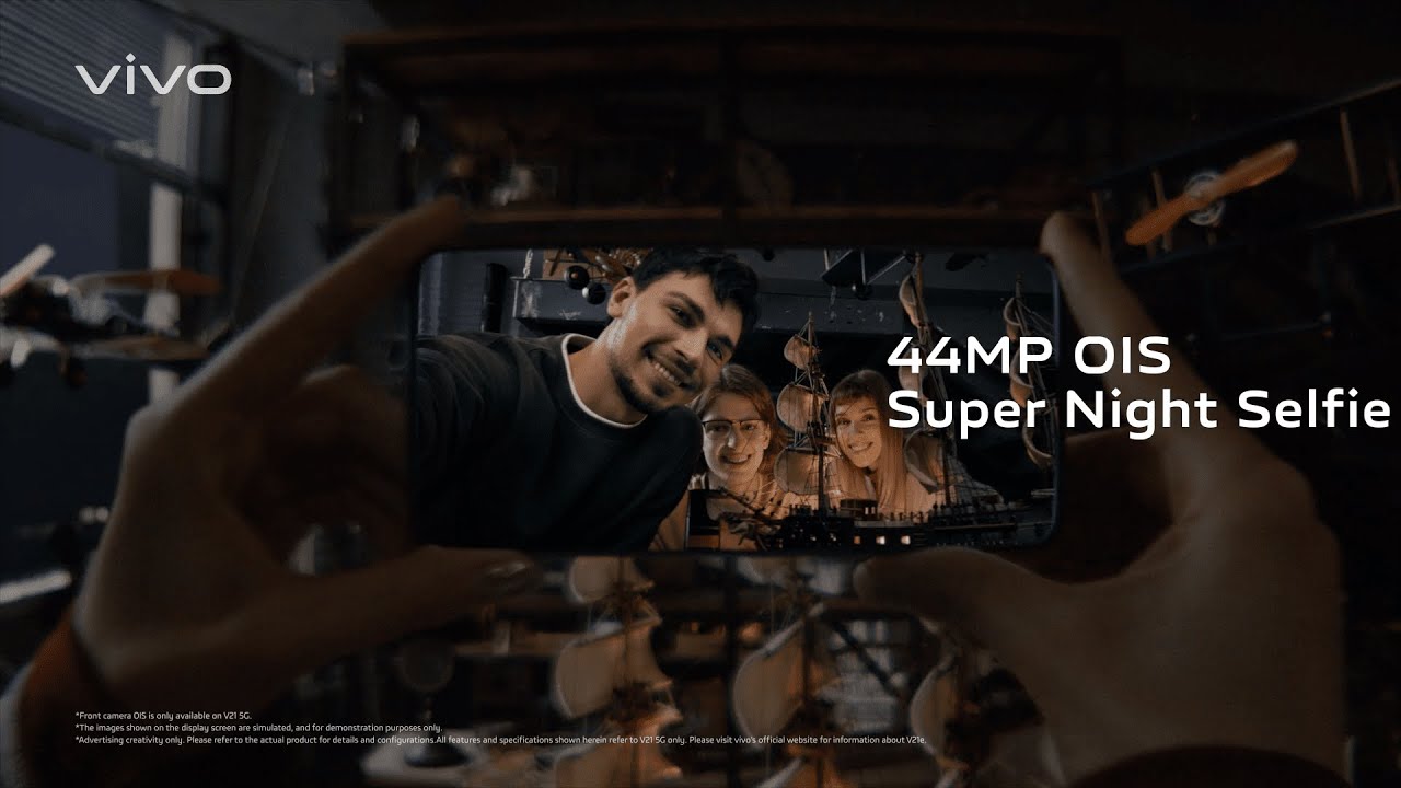 vivo V21 5G | 44MP OIS Super Night Selfie + Selfie Stable Video