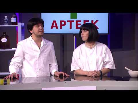 Kristel Aaslaid saates Suur Komöödiaõhtu sketšis Apteegis