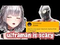 Danchou is scared of Ultraman [Hololive ENG Sub - Shirogane Noel]