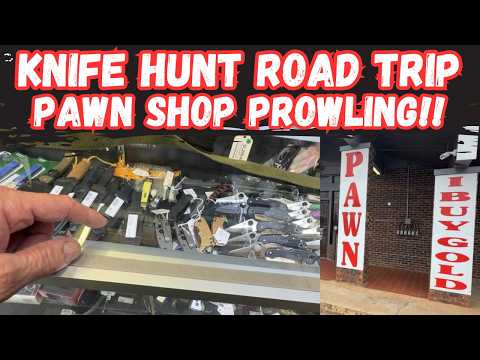 Knife Hunting & A New Antique Shop Score! + Fake Benchmade Found!