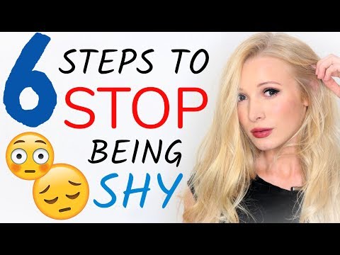  (How to STOP being shy - 6 steps to be CONFIDENT)