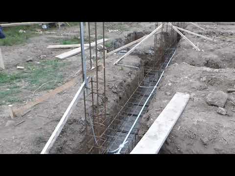 Gradnja Ytong kuće - Postavljanje pocinkovane trake za temeljno uzemljenje