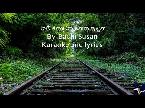 Himi nowuna nethu adunu (karaoke and lyrics with out voice) හිමි නොවුන නෙතු ඇඳුනු