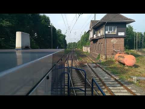 [2017] Führerstandsmitfahrt G1206 Wanne Eickel Gbf - Gelsenkirchen Hbf