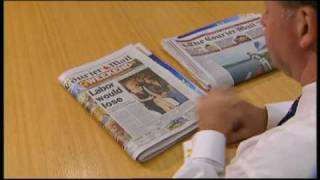 Courier Mail last broadsheet