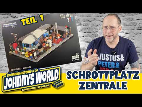 Endlich da! Die drei Fragezeichen Schrottplatz Zentrale | Bluebrixx Pro Unboxing & Build
