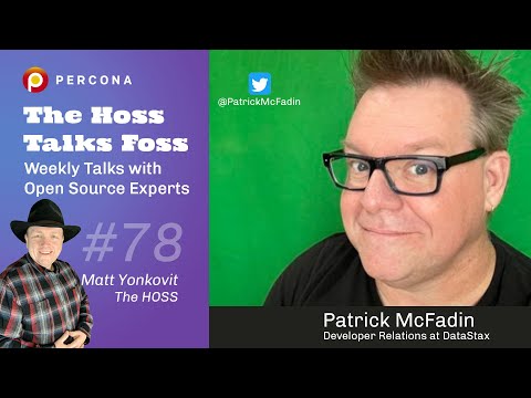 All Things Pulsar, Cassandra and DataStax - Percona Database Podcast 78 /w Patrick McFadin