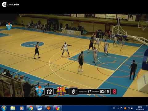 PRIMER CUARTO PRAT BARCELONA B J17