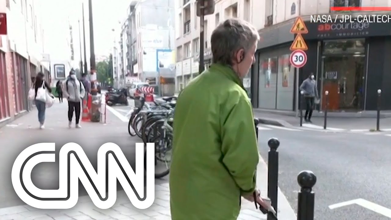 Dispositivo sonoro em bengala ajuda pessoas com deficiência visual #Shorts