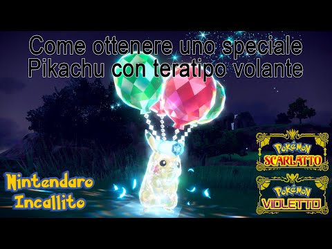 Come ottenere uno speciale Pikachu con teratipo volante in Pokémon Scarlatto e Violetto
