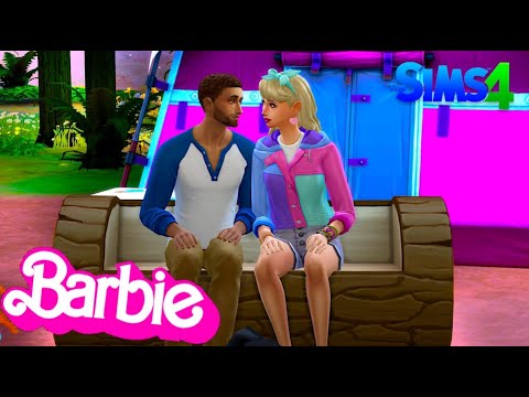 Barbie get’s wild on a camping trip!// Sims 4 Barbie Let’s Play #7