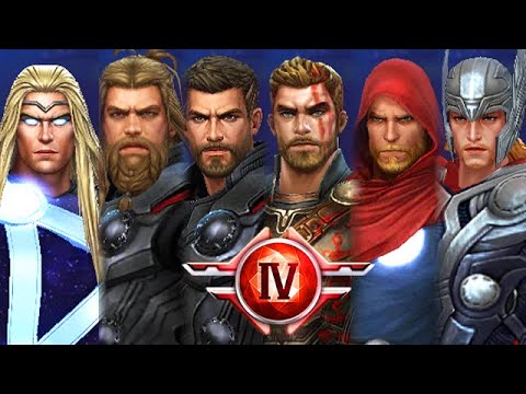 T4 THOR from BEST to WORST vs 2022 - Marvel Future Fight