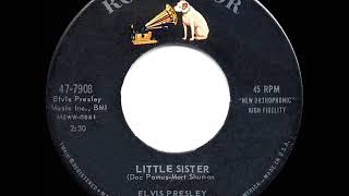 1961 HITS ARCHIVE: Little Sister - Elvis Presley (#1 UK hit)