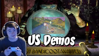 All The PS1 Demos - Looking at how different the US Demos are to UK