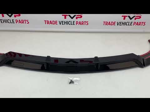 Fits Mercedes E-Class W213 C238 A238 2016-2020 Front Lip Splitter Spoiler E63S Sport Gloss Black video