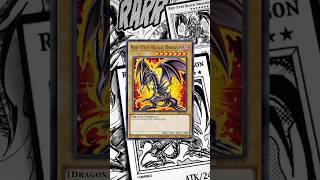 LO SABÍAS? DRAGON NEGRO DE OJOS ROJOS #yugioh #redeyesblackdragon #manga #datoscuriosos