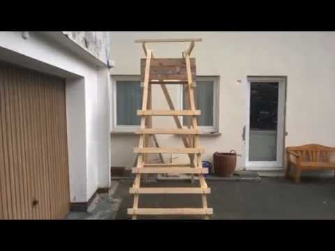 Hochsitz bauen Stückliste und Übersichtsplan