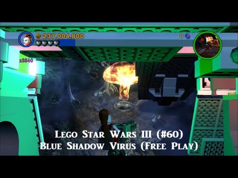 Lego Star Wars III (#60) Blue Shadow Virus (Free Play)