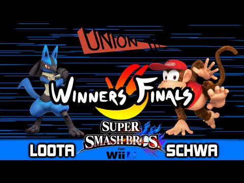 Union III Singles - Winners Finals: Loota (Lucario) vs Schwa (Diddy Kong)