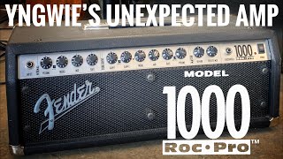 Video thumbnail for Yngwie's Unexpected Amp is a Great Bang for the Buck! FENDER ROC PRO 1000 by Johan Segeborn