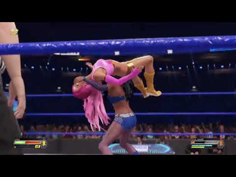 CHAT VS EVA MARIE WWE2K22 SMACKDOWN