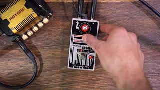 Video thumbnail for Death By Audio   Absolute Destruction (NAMM 2018 Pedal Demo Marathon) by Eric Merrow