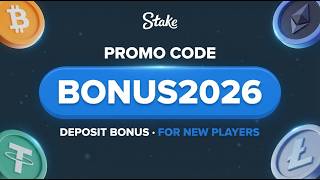 Stake Promo Code BONUS2026 — Welcome Match & Rewards Package