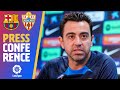 ? LIVESTREAM: XAVI PRESS CONFERENCE (BARÇA - ALMERIA)