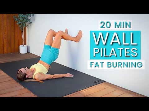 20 Min FAT BURNING Wall Pilates Workout | Full Body