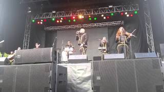 Revolution Girls from Mariachi El Bronx at Riot Fest 2015
